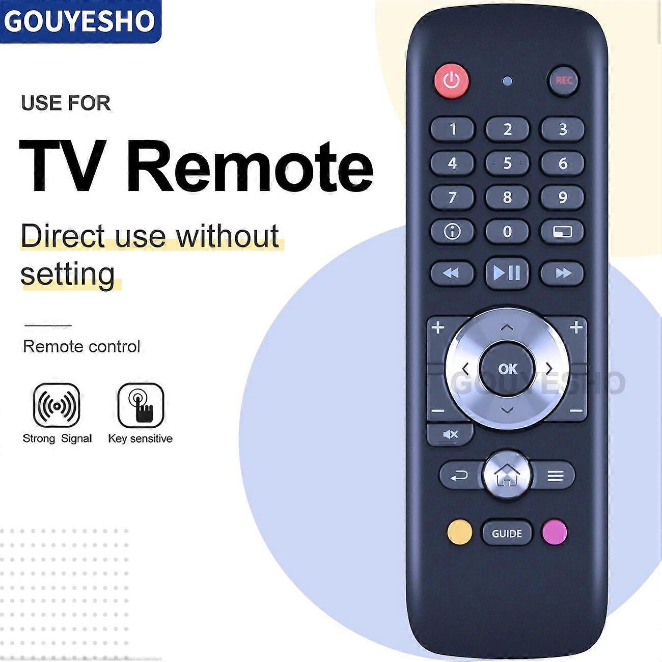 New KWR183301/01BPU Remote Control Suitable for Invision LCD Smart TV Controller