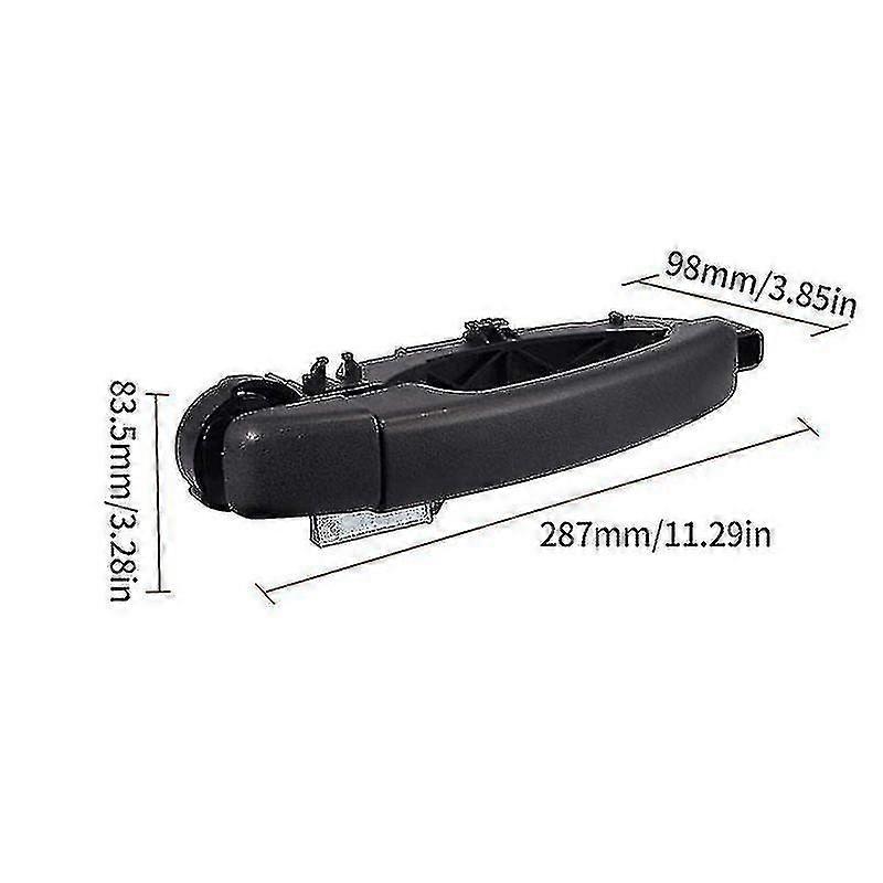 Accessories Door Handle Holder A Set Of Left Car Door Handle Set 806073022r