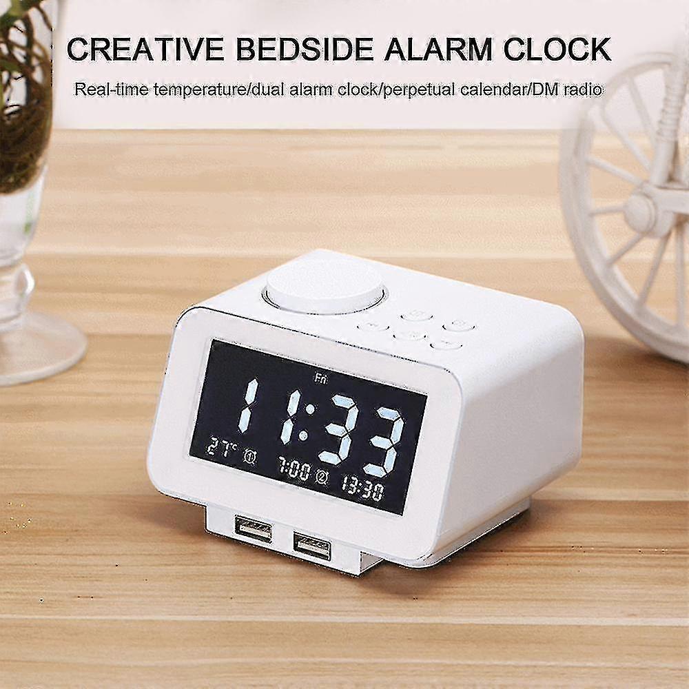 Fgao Digital Alarm Clock Electronic Digital Clocks Multifunctional Electronic Clock