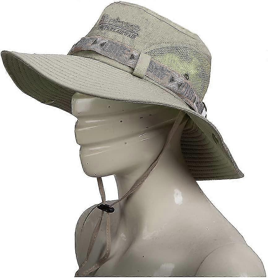 Sun Protect Fishing Hat Wide Brim Bucket Hat