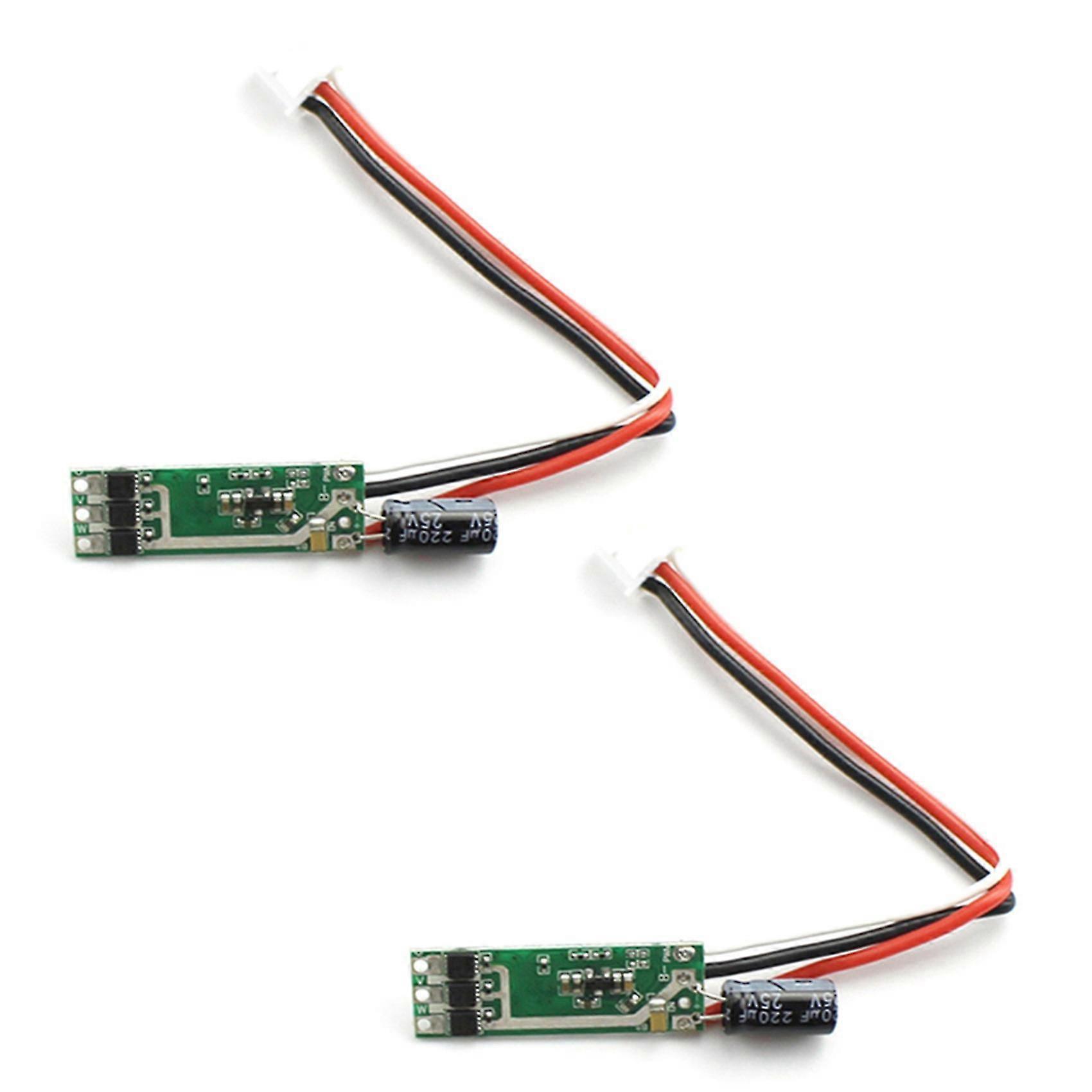 2x Electronic Speed Controller Front Rear Esc For Xk X450 Rc Airplane Aircraft Helicopter Spare Par