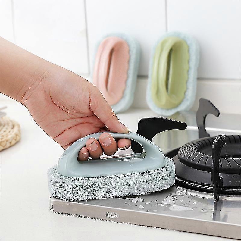 3 Pack New Handle Sponge Brushes