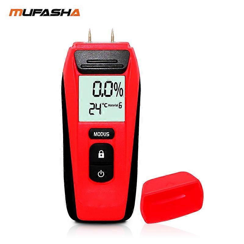 Digital Wood Moisture Meter  Hygrometer Timber Damp Detector