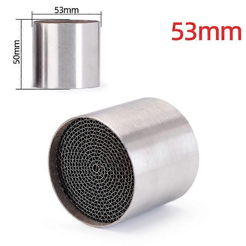 Motorcycle Exhaust 48mm 50mm 53mm Honeycomb DB Killer Reduce Noise High Torque At Low Speed Gas Purification Treatment