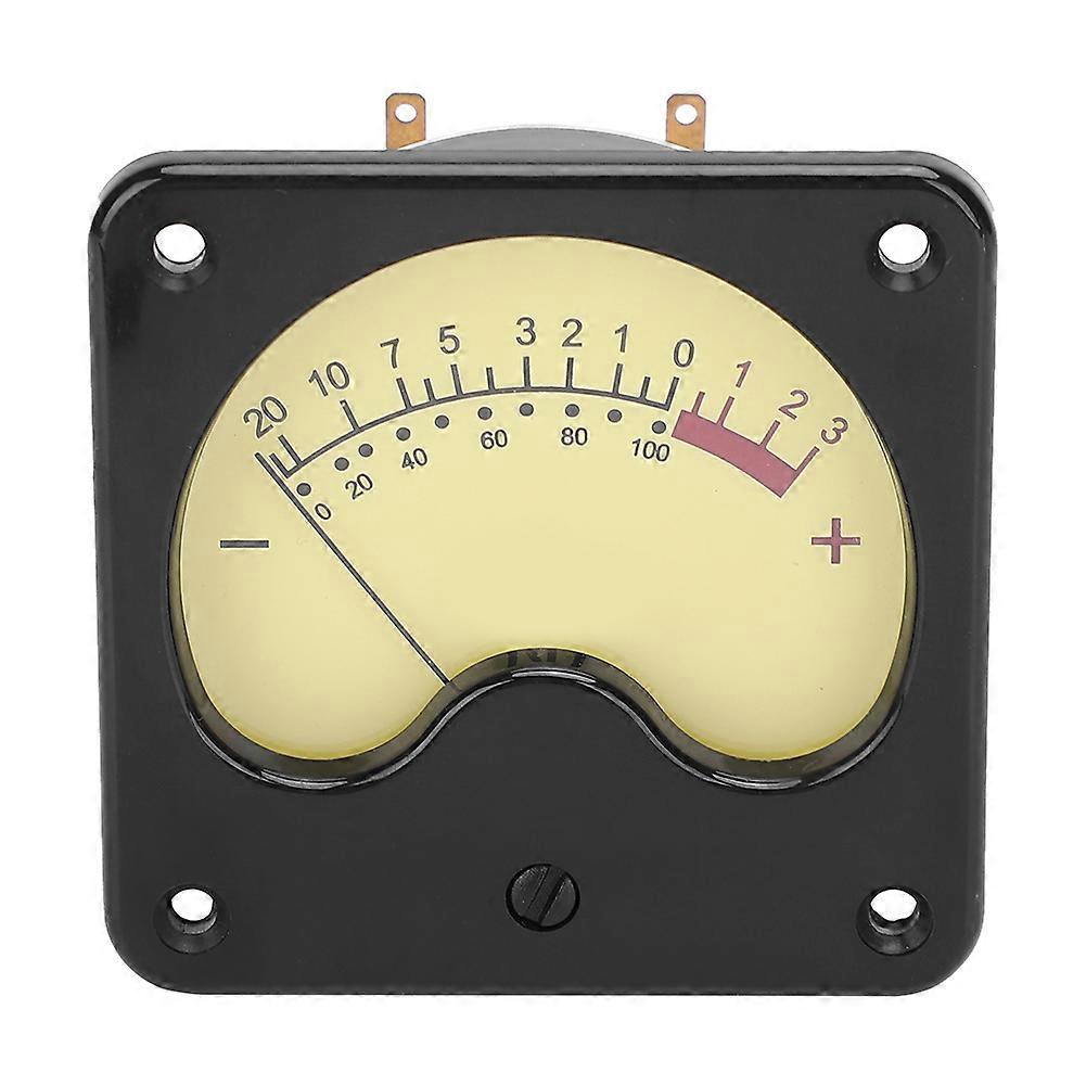 Tragbarer TR-57-S0346 VU-Meter-Leistungsverstärker DB-Meter mit Hintergrundbeleuchtung Schallpegeltester für Heimauto
