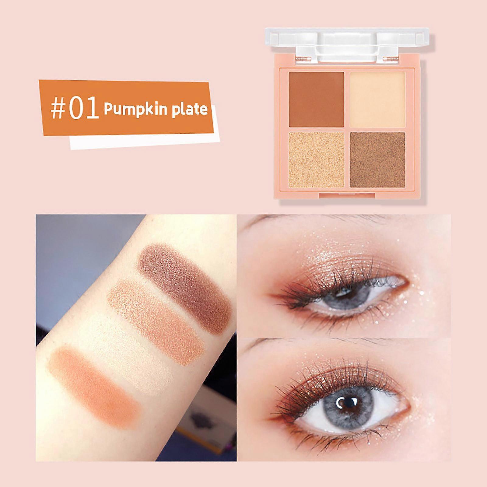 Four-color Eyeshadow Matte Pearl Sequins Mashed Potato Eyeshadow