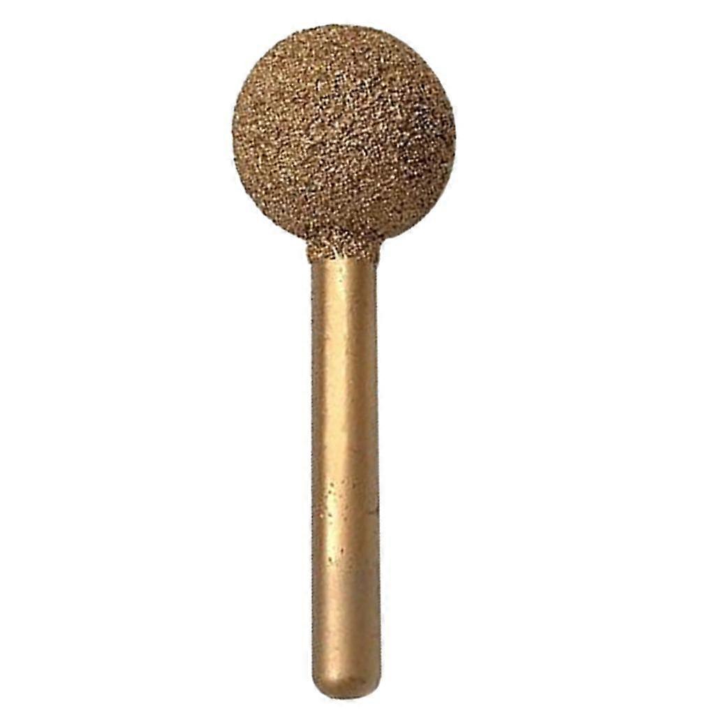 Round Ball Shape Diamond Grinding Head Drill Bits Rotary Tools 12mm 100 Grit