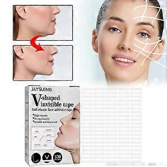 Face Lift Tape, Anti-Wrinkle Patches for Hiding Facial Wrinkles Double Chin Reducer
