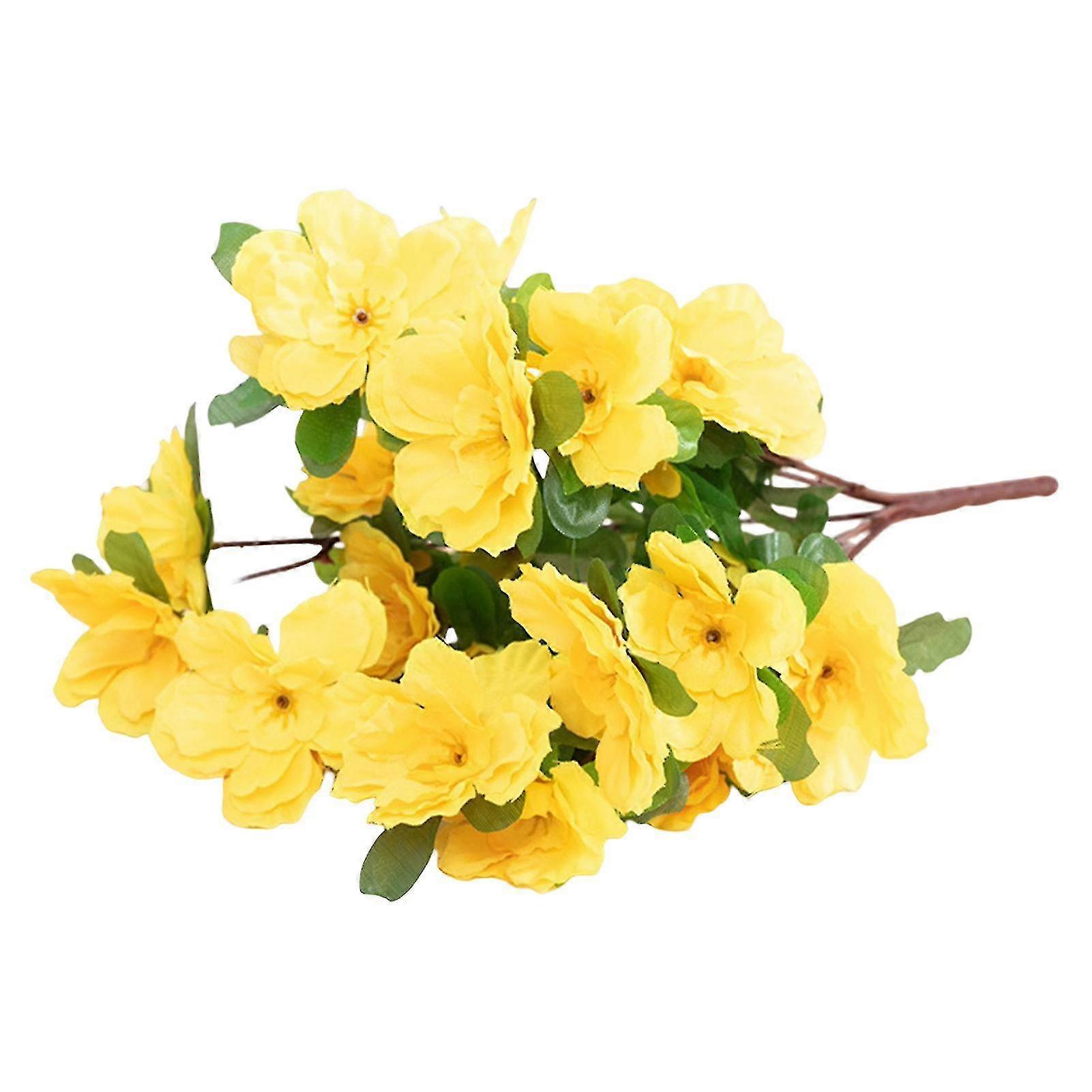 Realistic Artificial Flower Vivid Decorative Table Centerpieces Simulation Rhododendron Shooting Props