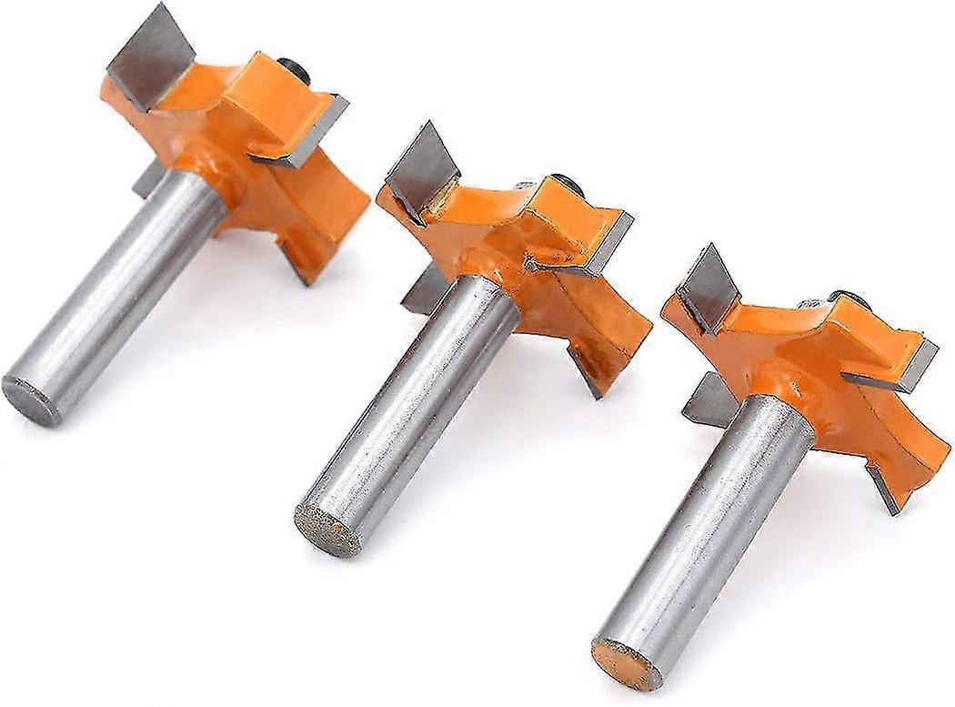 3 stycken tung- och spårknivar