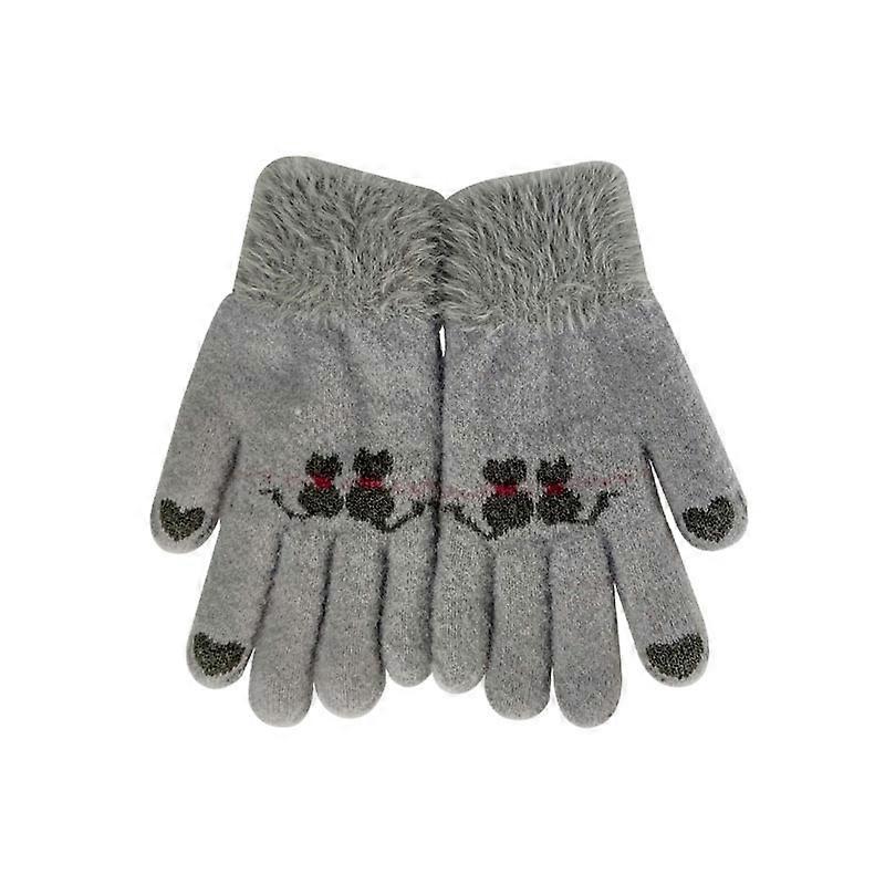 Winter Gloves, Warm Gloves, Blue
