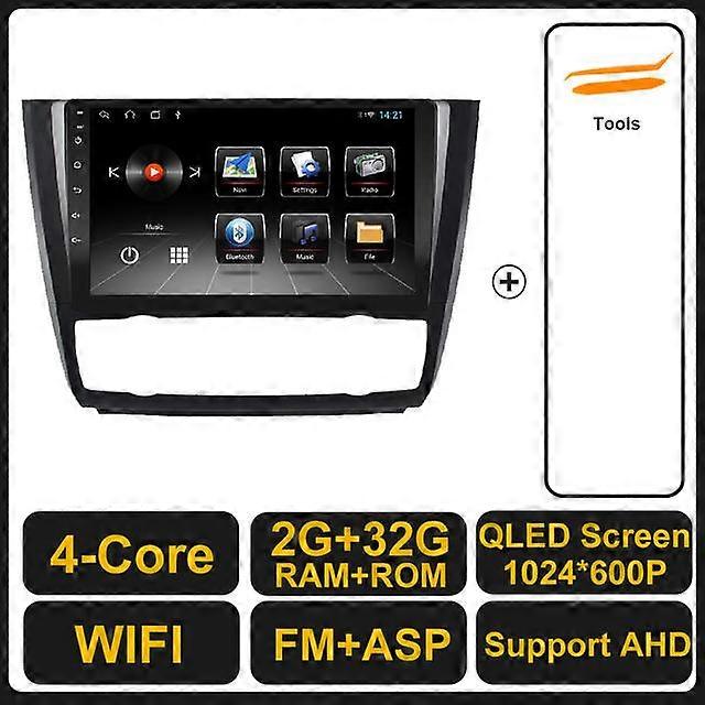 Android 11 Für BMW 1er E81 E82 E87 E88 2004 - 2011 Autoradio Stereo Multimedia Video Player Navigation GPS Wireless Carplay