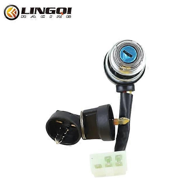 Universal 5 Wire 6 Pin Ignition Key Switch Start Lock For Dirt Pit Bike ATV Go Kart Motorcycle Parts Accessoeirs