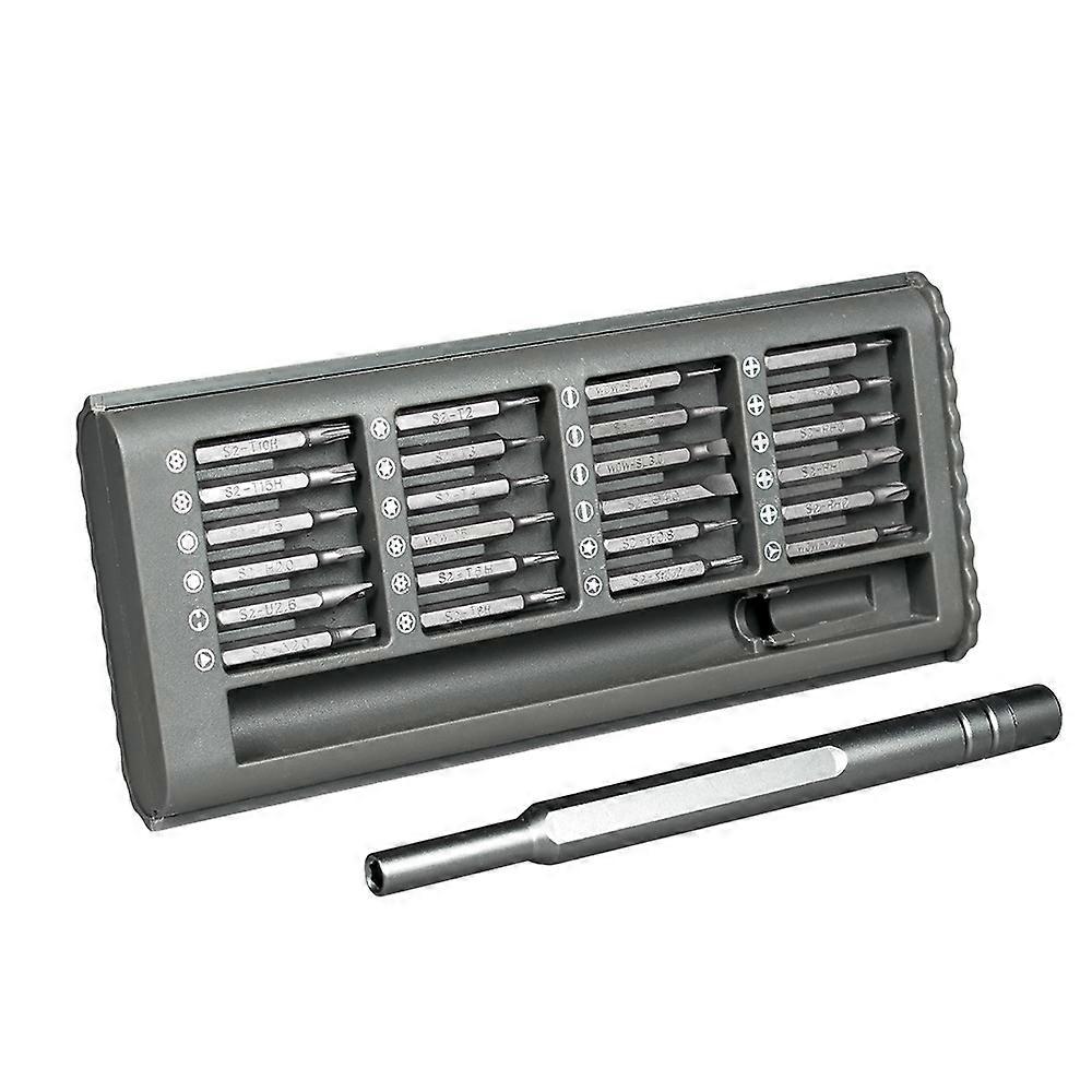 Screwdriver Kit 24 Precision Magnetic Bits DIY Dismountable Screw Driver Set Mini Tool Case