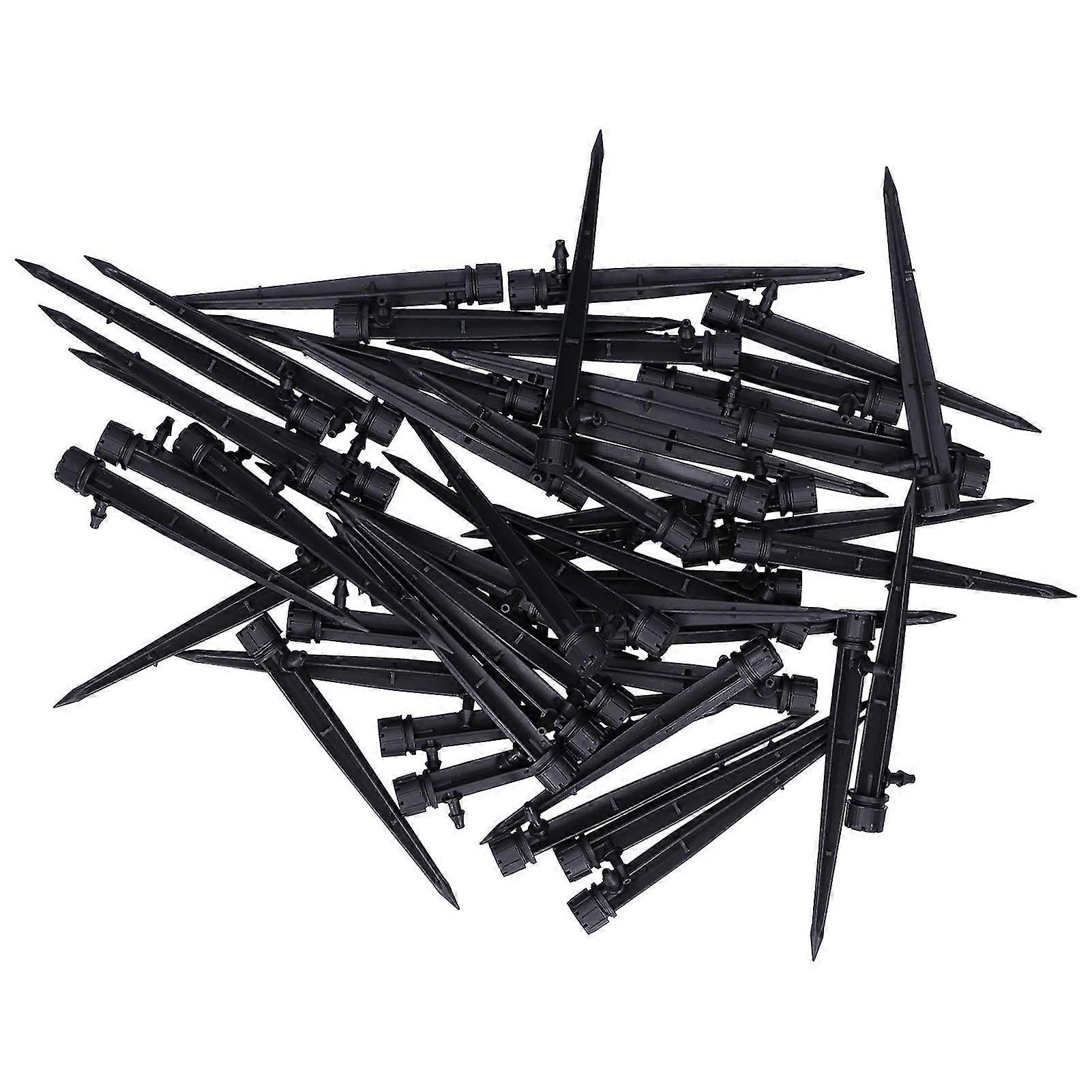 50PCS 360 Adjustable ABS garden Irrigation Drippers, 8-Hole Sprinklers for 47 Hose