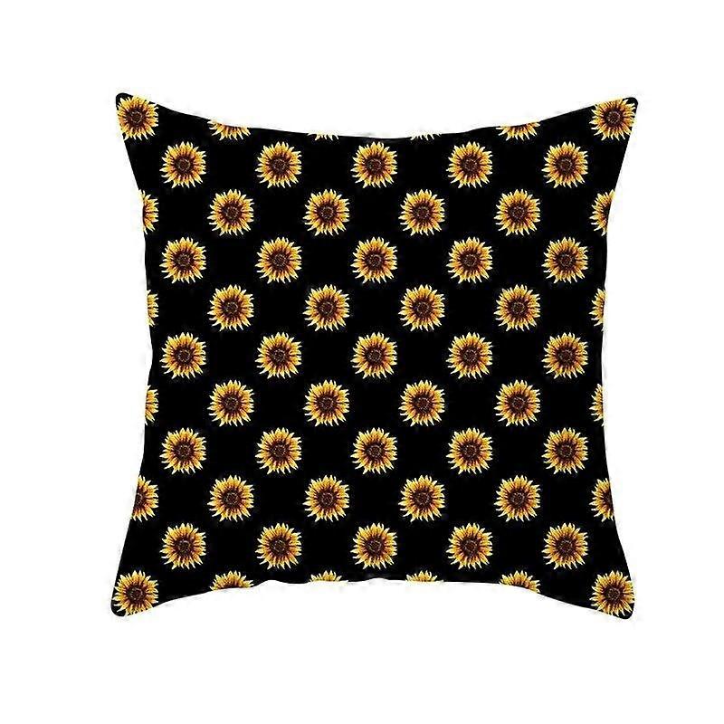 Pillowcase Square Pattern Style-876 Bedroom Sofa Car Cushion Cover Pillowcase