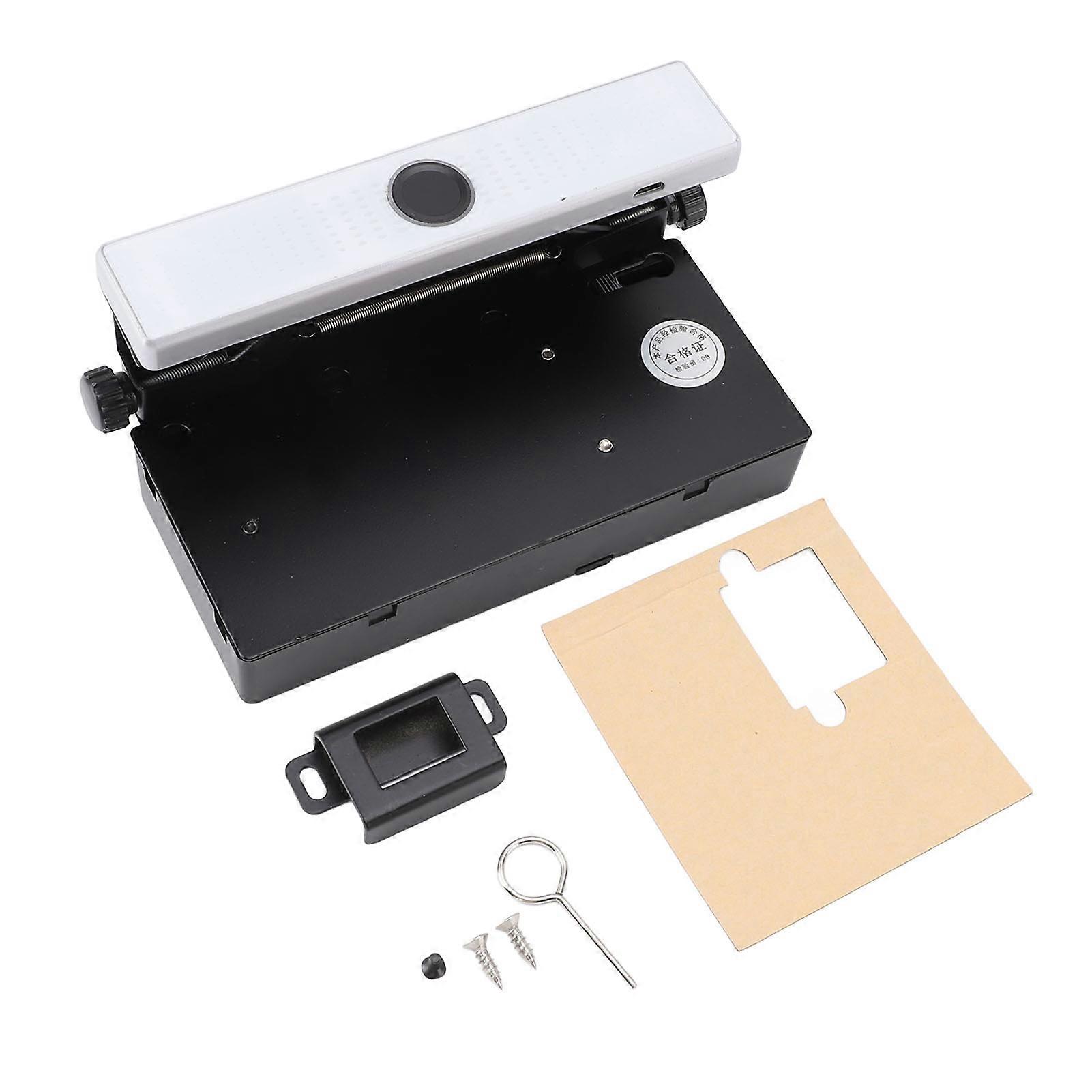 Fingerprint Cabinet Lock Anti Theft Battery Powered Smart Biometric Drawer Lock for Home Office