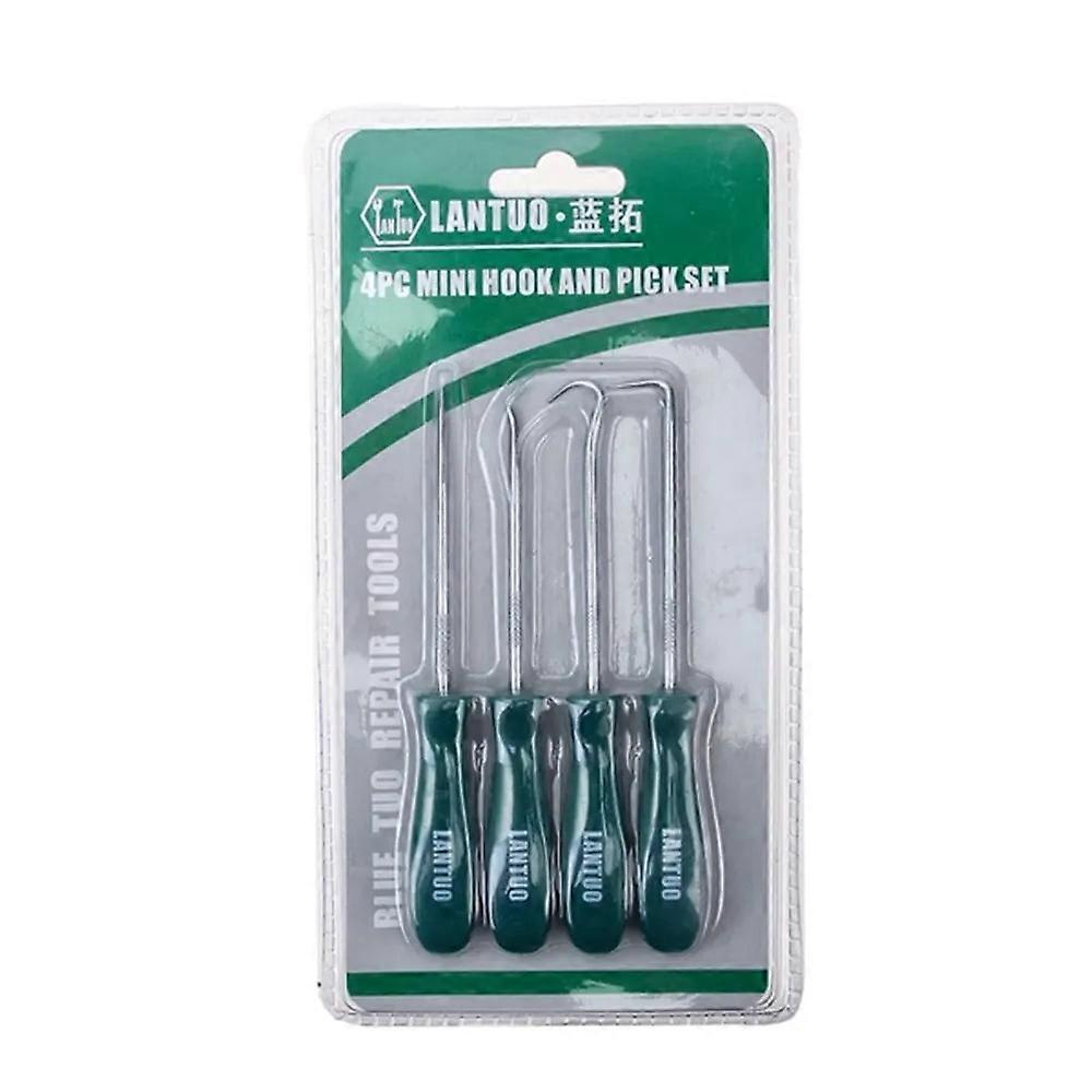 4Pcs 135mm Car Auto Vehicle Oil Seal Screwdrivers Set O-Ring Seal Gasket Puller Remover Pick Hooks Tools Set