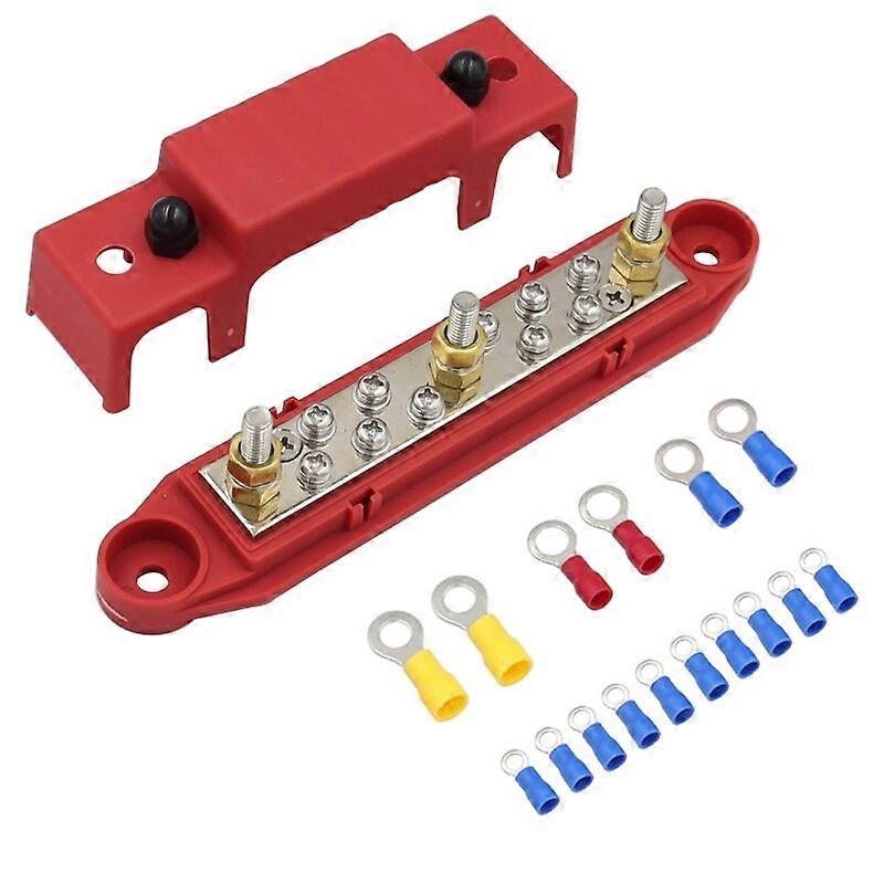 Bus Bar & Cover Ground Distribution Universal Power Distribution Terminal Block