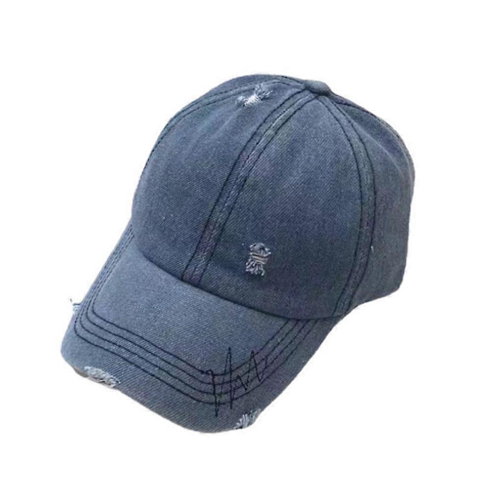 Denim Baseball Cap Peaked Cap Four Seasons Sun Hat