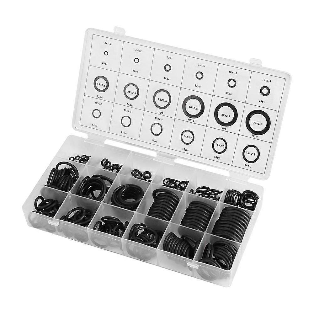 279 Pieces/Kit 18 Size O-Ring Rubber Assortment Seals