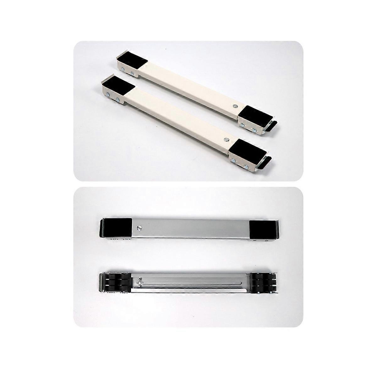 Washing Machine Base Stand Trolley Feet Movable Adjustable Telescopic Fridge Stand Wheel for Dryer
