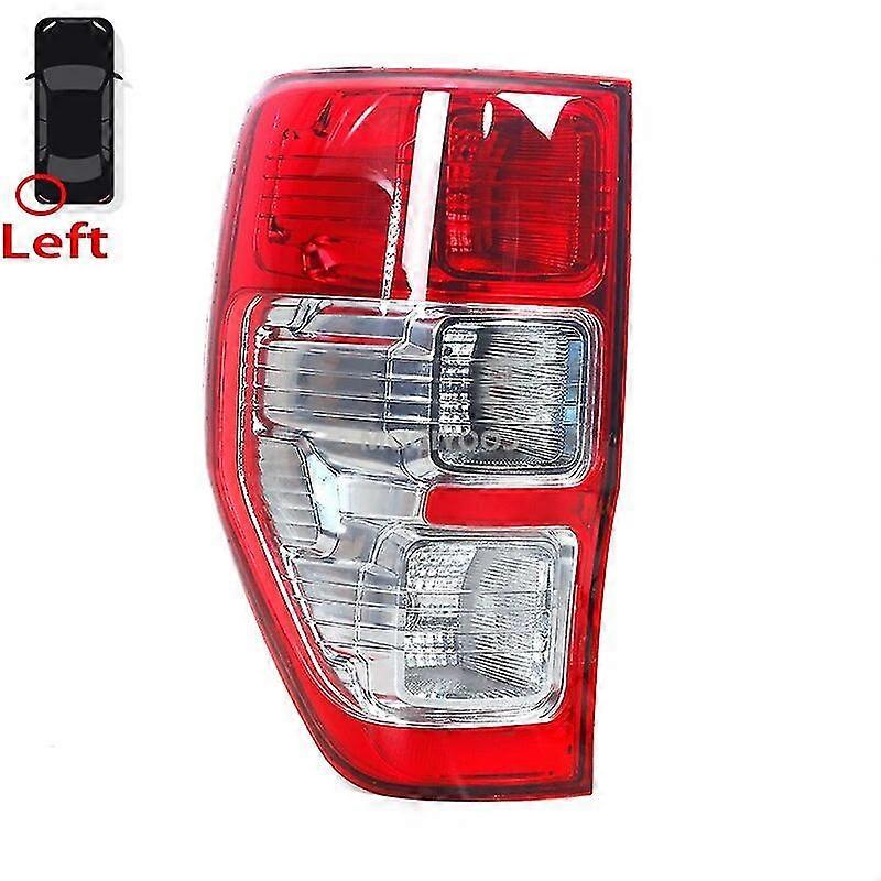 Car Left Right Rear Tail Lights Brake Lamp For Ford Ranger Px T6 Mk1 Mk2 Xlt Xl Xls 2011-2018 Smoked Taillight