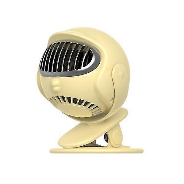 Portable USB Table Fan Clip-on Type Rechargeable Mini Desk Fan 360 Degree Rotation Adjustable Clip-on Fan