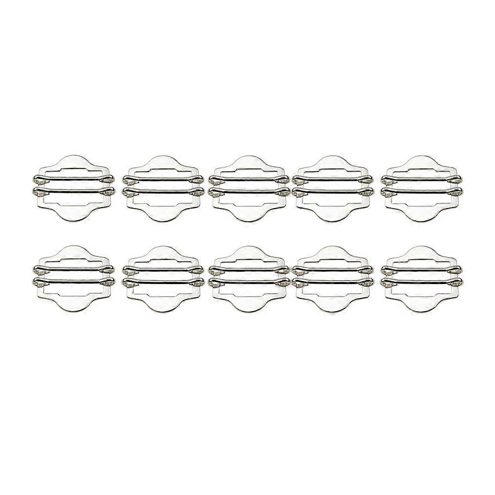 10 Pcs Trigga Roller Simple Clothes Buckles Roller Belt Buckle Belt Buckle Replacement Metal Triglide Slides