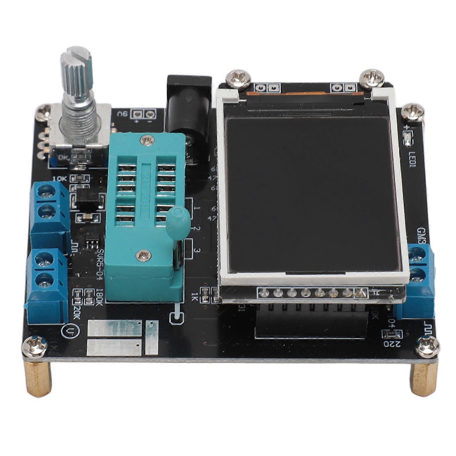 GM328 Transistor Tester ESR Volt Frequency Meter 160x128 Color Display 8x20 Characters Diode Inductance Capacitance Meter