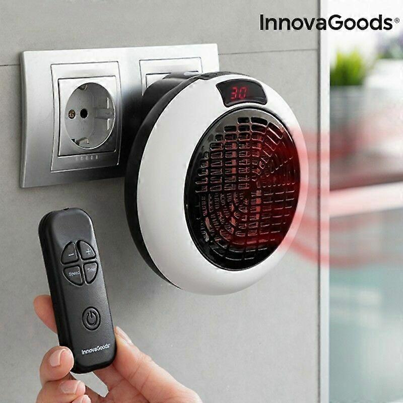 Ceramic Heater for Socket with 600W Remote Control