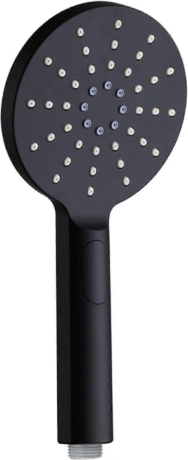 aura WELS Duschhandgerät 3-Mode Handbrause Duschschlauch Wand Winkelverbinder (Duschhandgerät, mattschwarz) Mattschwarz Handbrausekopf ONL