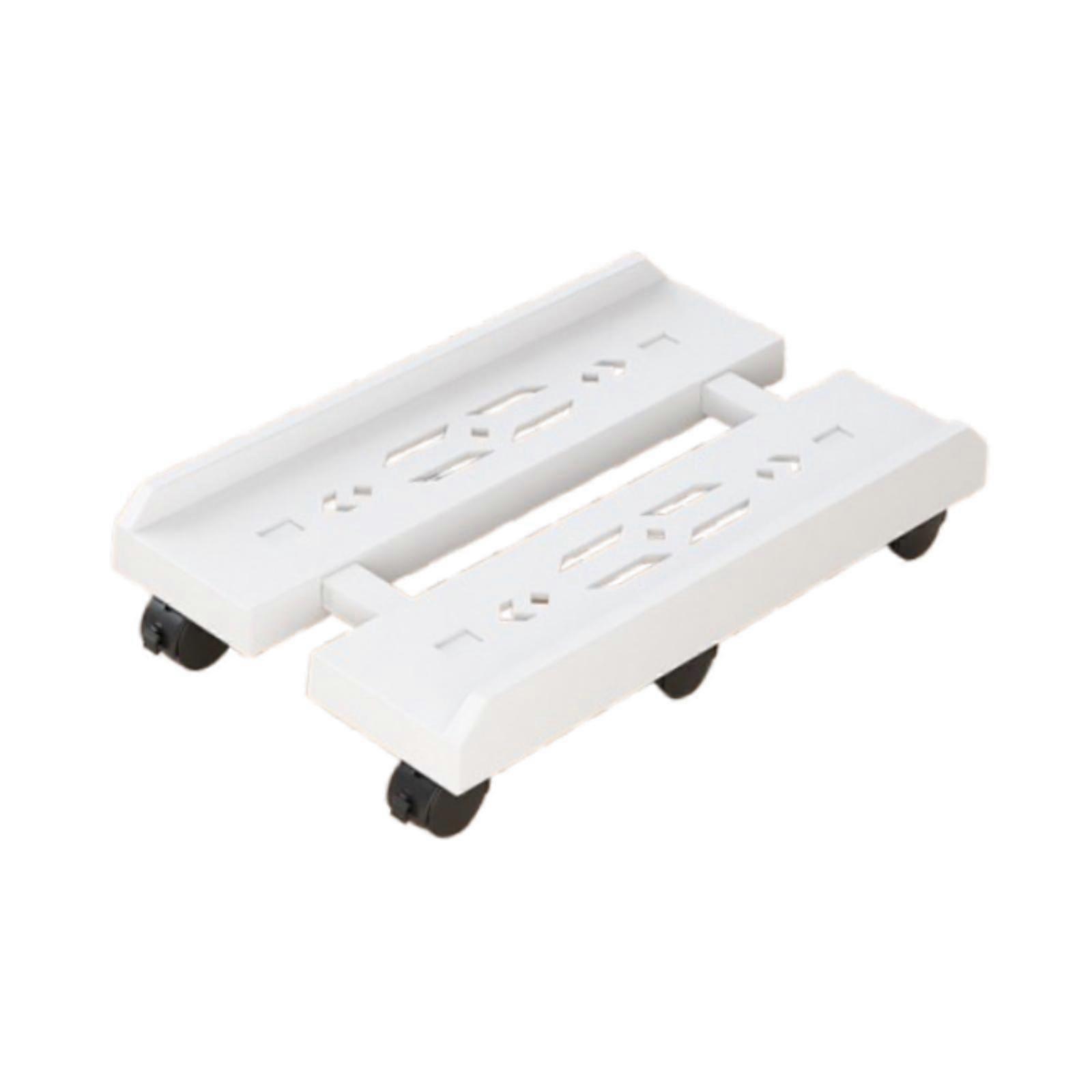 Adjustable Mobile CPU Stand PC Floor Cart Space Saving PC Tower Stand Holder Black