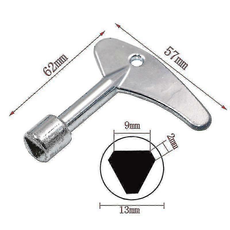 Elevator Triangle Key/train Door Triangle Lock Accessories