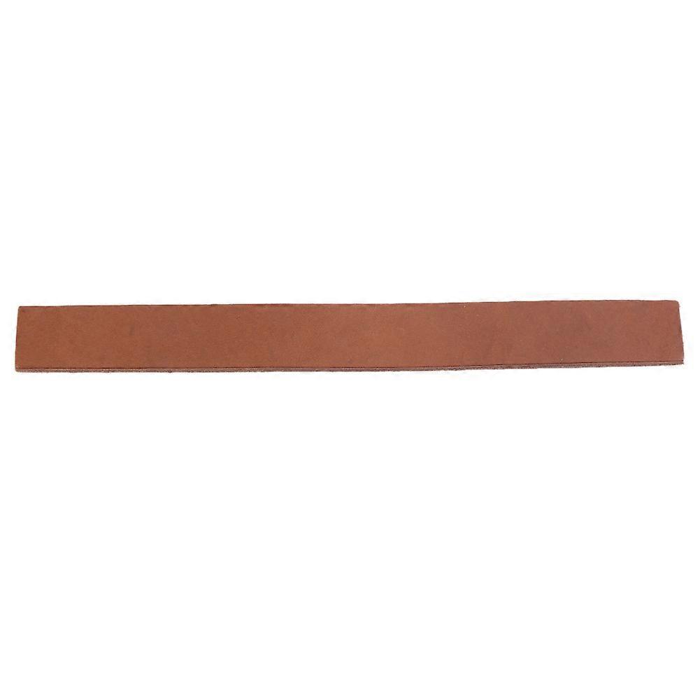 Brown Leather Shave Strop Straight Razor Sharpener Polish Sharpening Strap