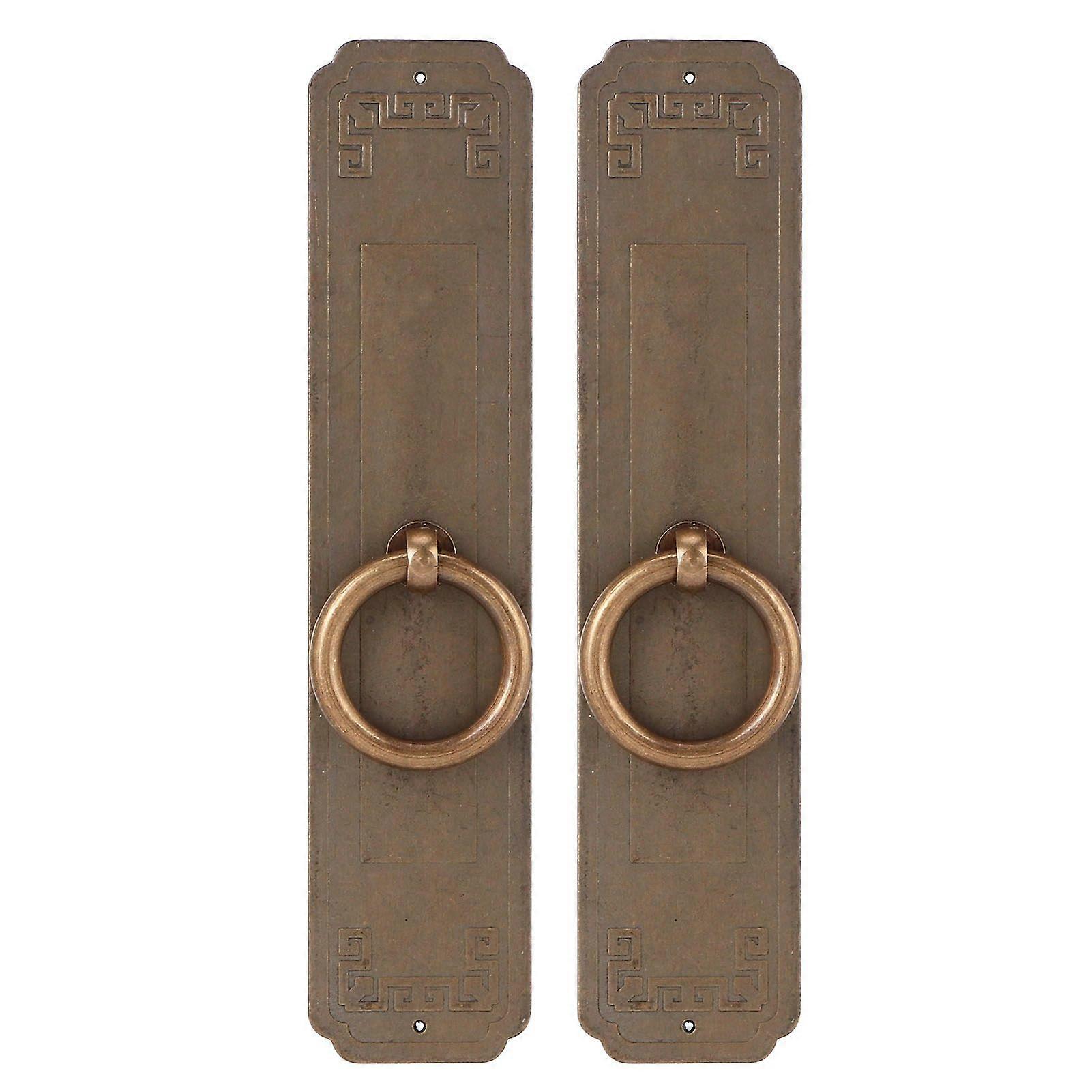 2 Sets Chinese Style Handle Single Hole Door Pull Knobs for Kitchen Cabinet Furniture Hardware16cm