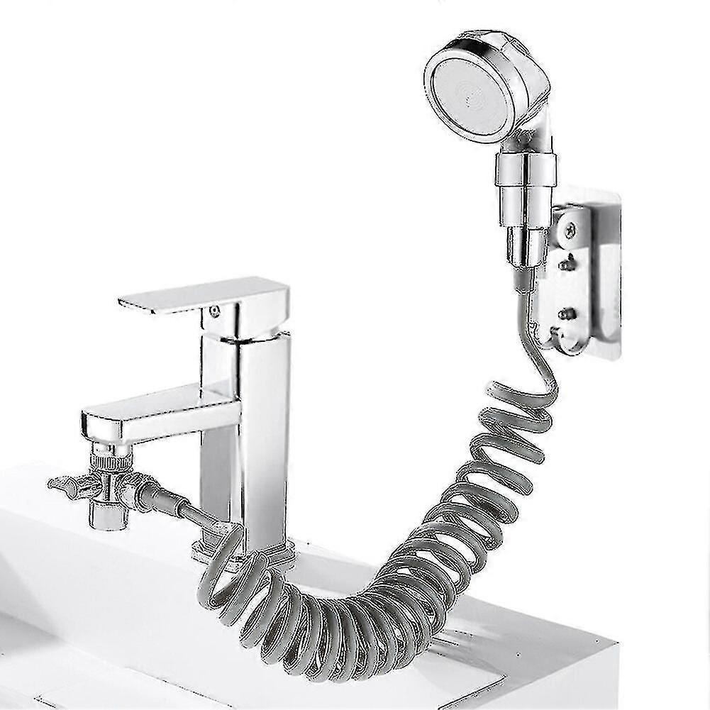 Multi-functional Tap Faucet Shower Nozzle Bathroom Spray Drain Filter Hose