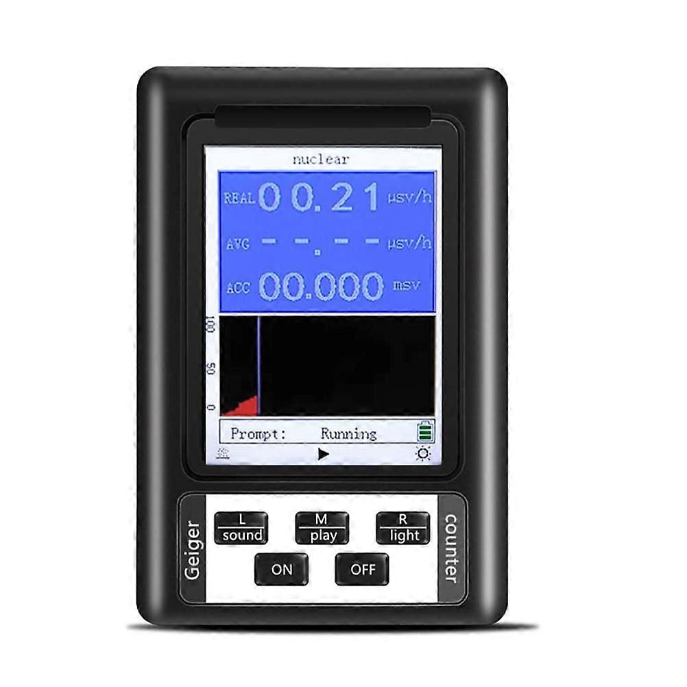 Portable Geiger Counter Core Radiation Detector  Gamma X-Ray Tester Multifunction Radioactive Detector