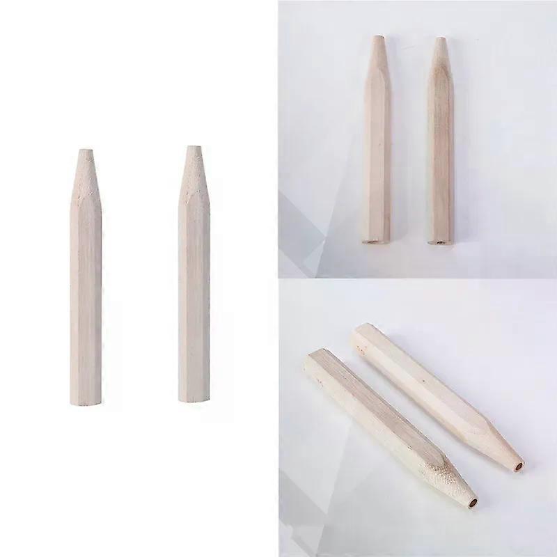 Promotion! 2Pcs Badminton Racket Handle Grip Wooden Badminton Handle Repair of Badminton Racket