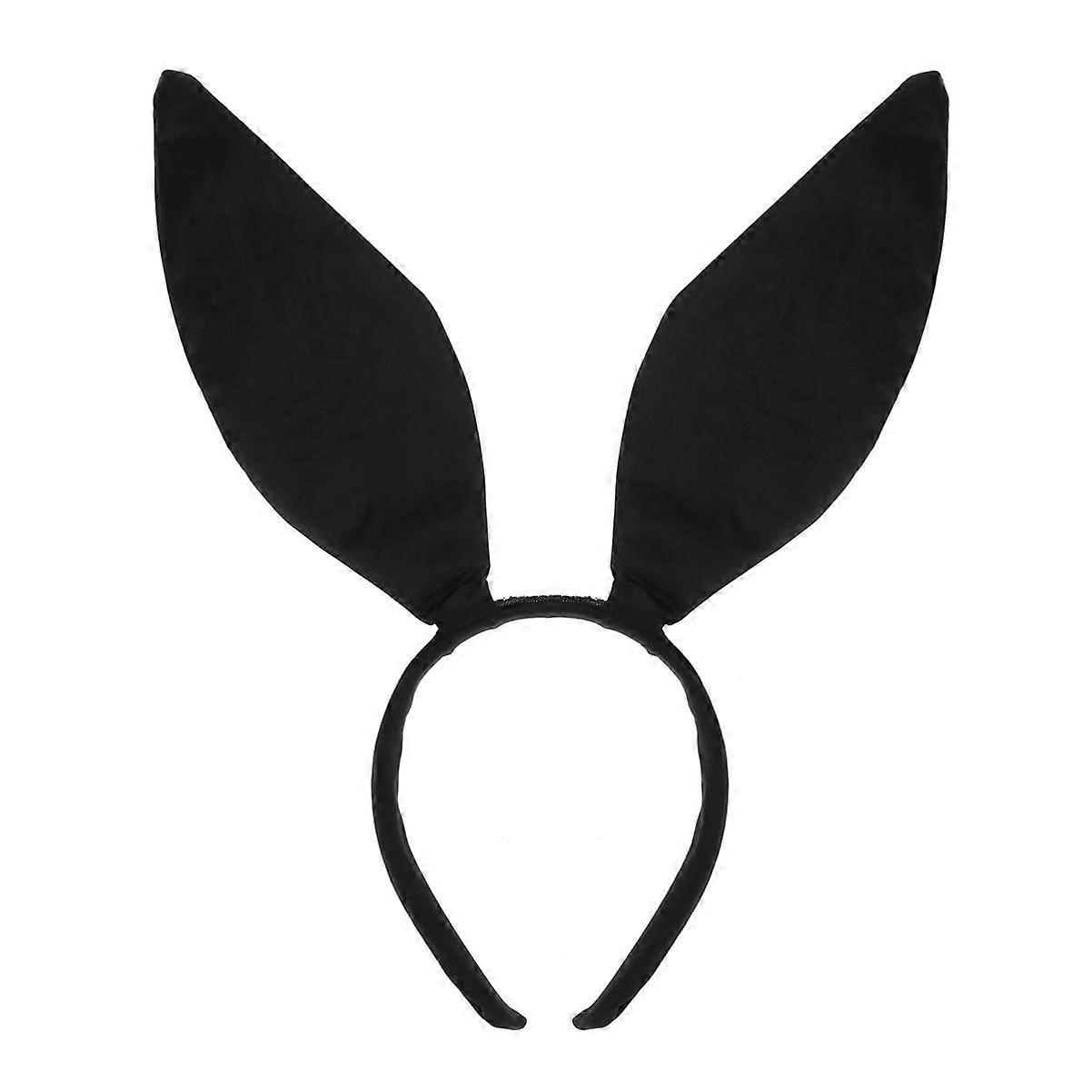 Cute Bunny Ears Cosplay for Easter and Halloween, Soft Plush Material, Adjustable Size, Perfect for Costume Parties