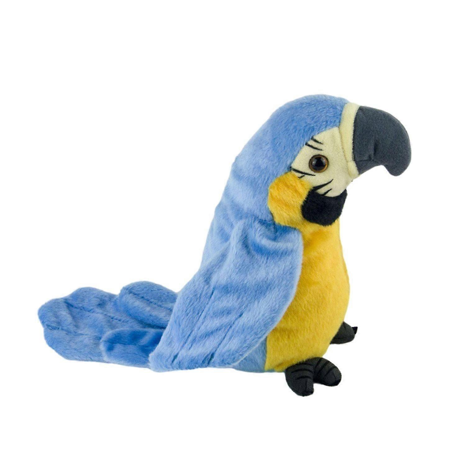 Parrot Doll Interactive Electric Doll Toy Sound Recording Talking Repeating Parrot Plush Toy Flap[jkw]