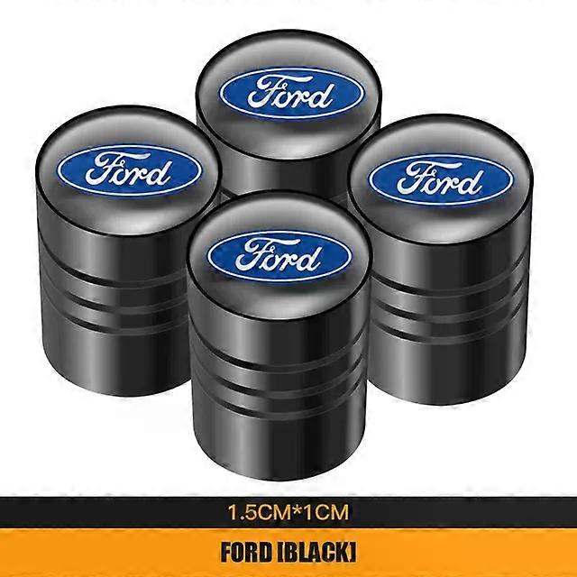 4pcs Aluminum Car Valve Caps Tyre Wheel Tire For Fiesta Focus Fusion Ranger Explorer Escape Kuga Mondeo Ecosport MAXP