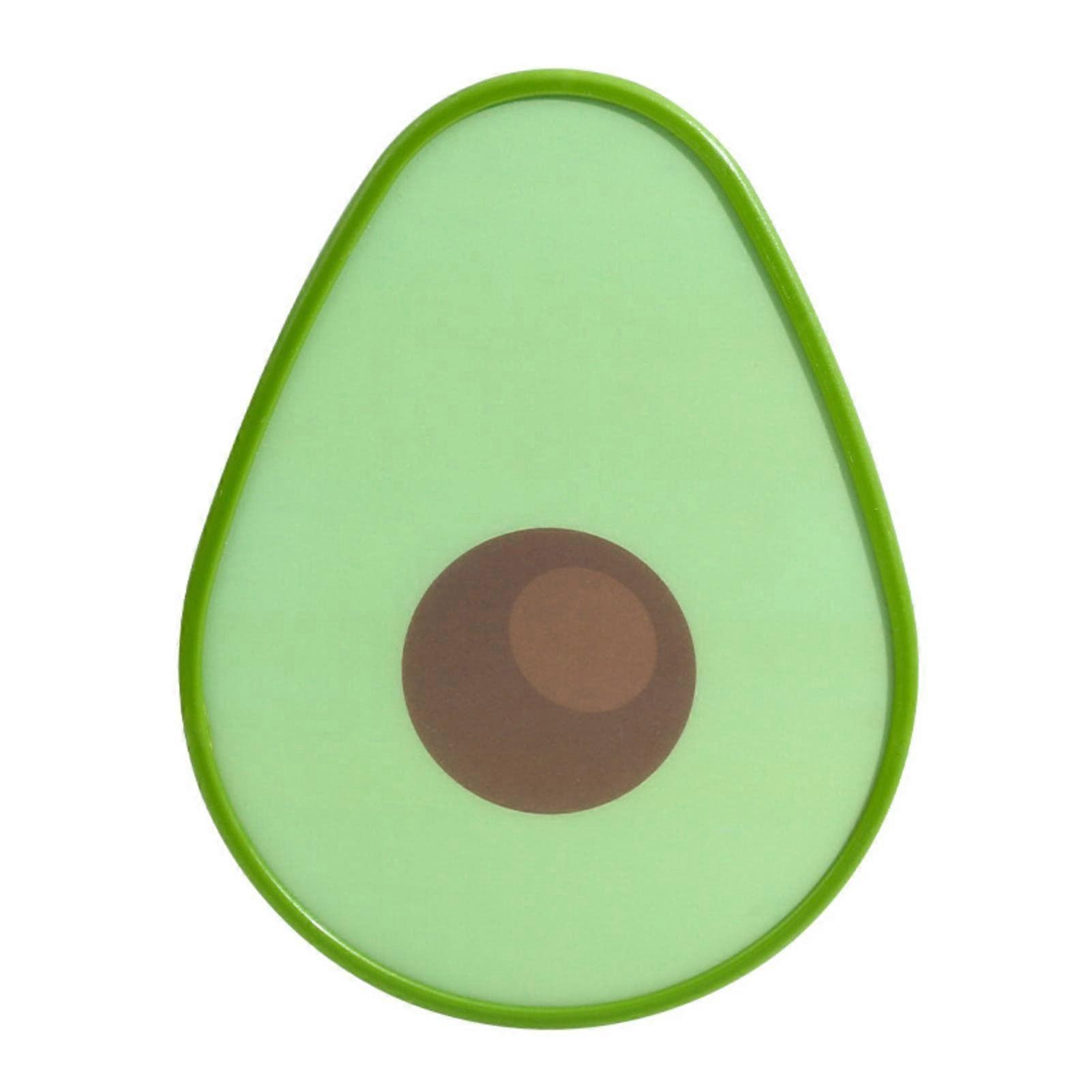 Avocado-Shaped Double-Sided Plastic Cutting Board for Meat and Vegetables