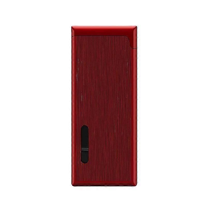 Ultra-thin Metal Lighter Butane Grinding Wheel Flint Lighters Windproof Jet Turbo Torch Lighter Smoking for Men