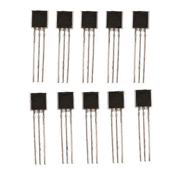 100X BC547 TO-92 NPN Transistor For Switches Requiring Collector Currents