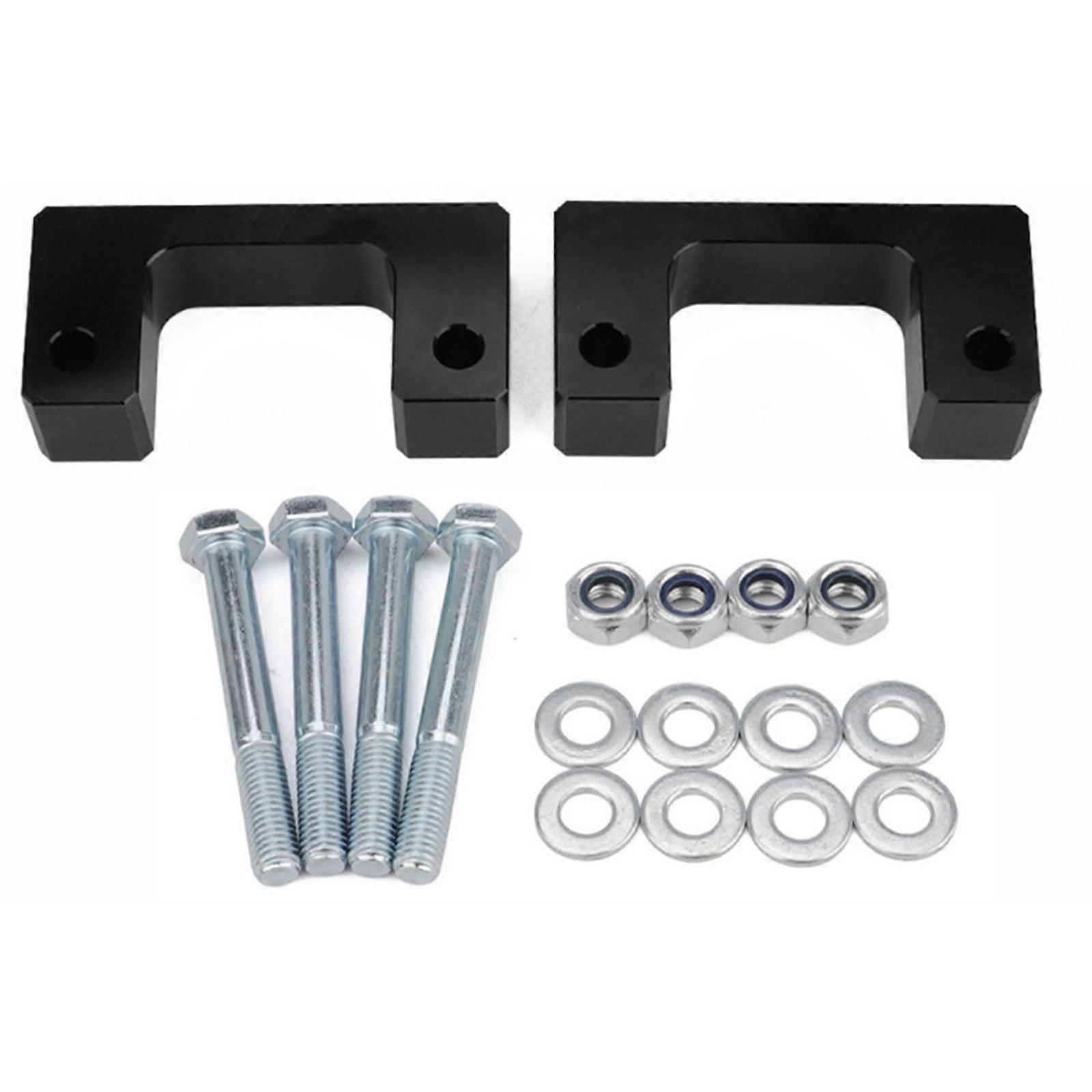 Aluminum 2/2.5inch Front Leveling set Easy Install Front Lift Tool set Front Suspension Level Tool set for Vehicles