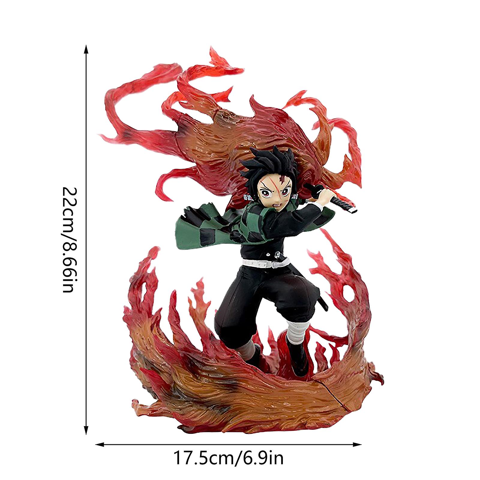 Ghost Killing Blade Stove Door Charcoal Zhilang Flame Special Effect Color Box W