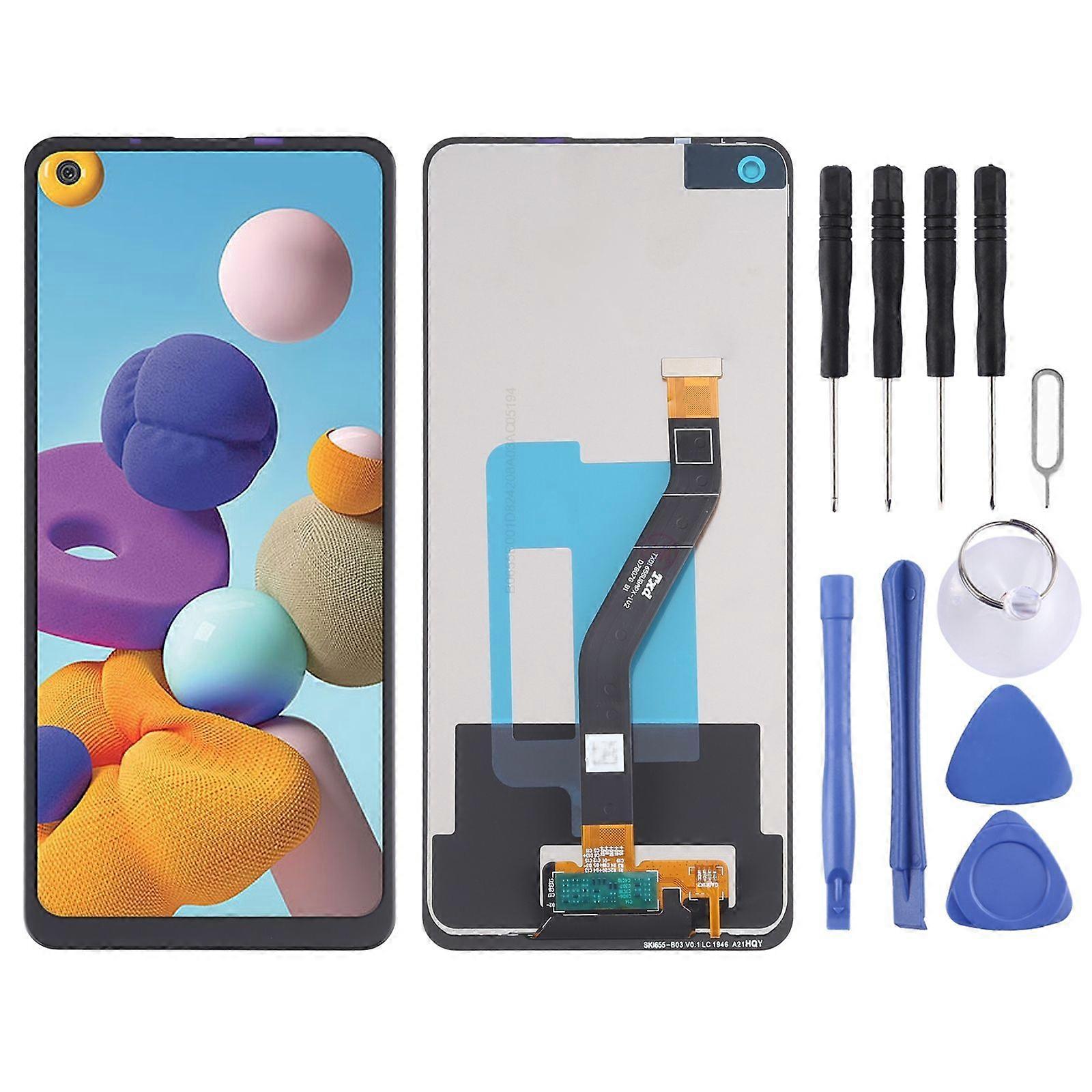 COMPATIBLE Super AMOLED LCD Screen For Samsung Galaxy A21