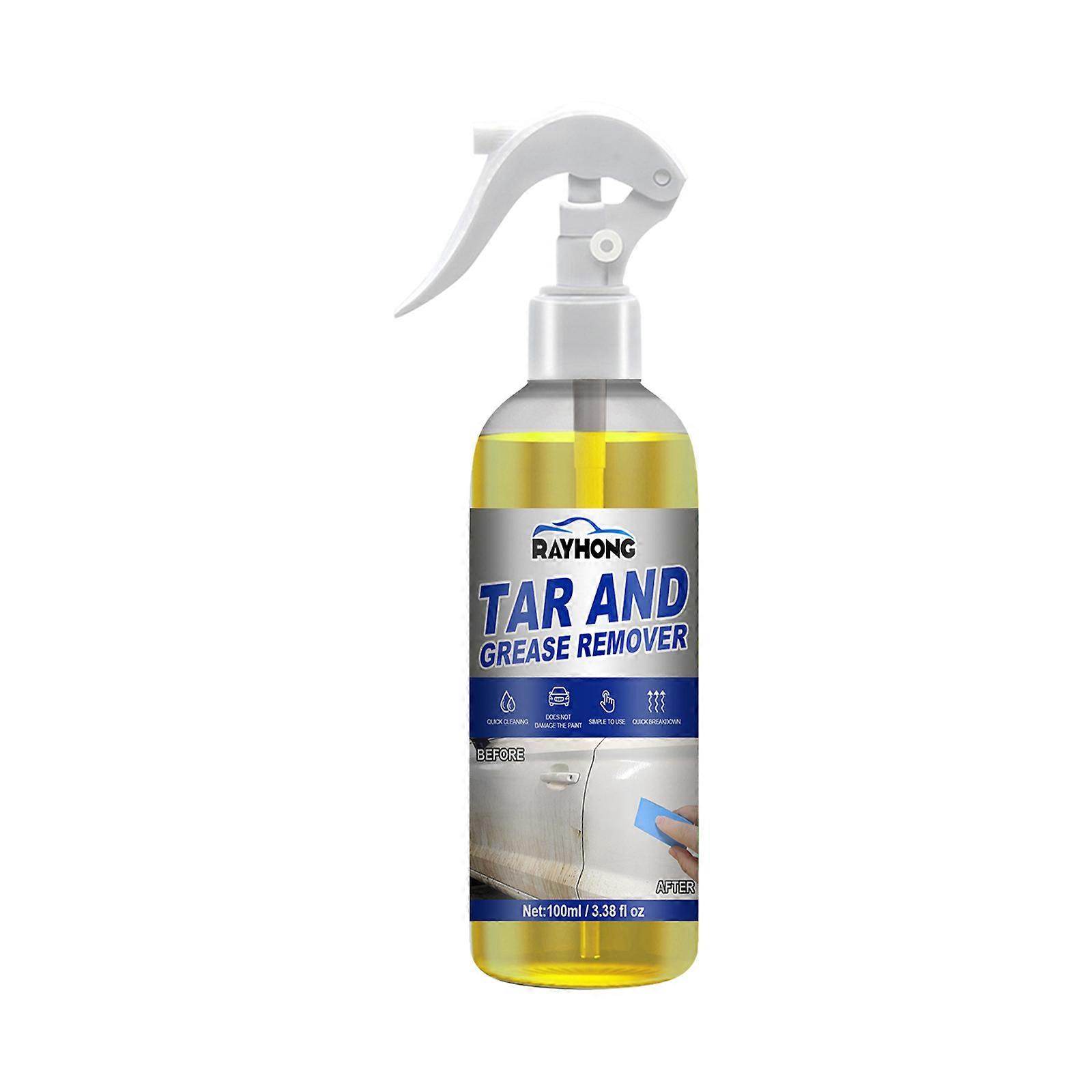 Tar grease remover, effectively removes surface dirt, oil, tar juice cleaner