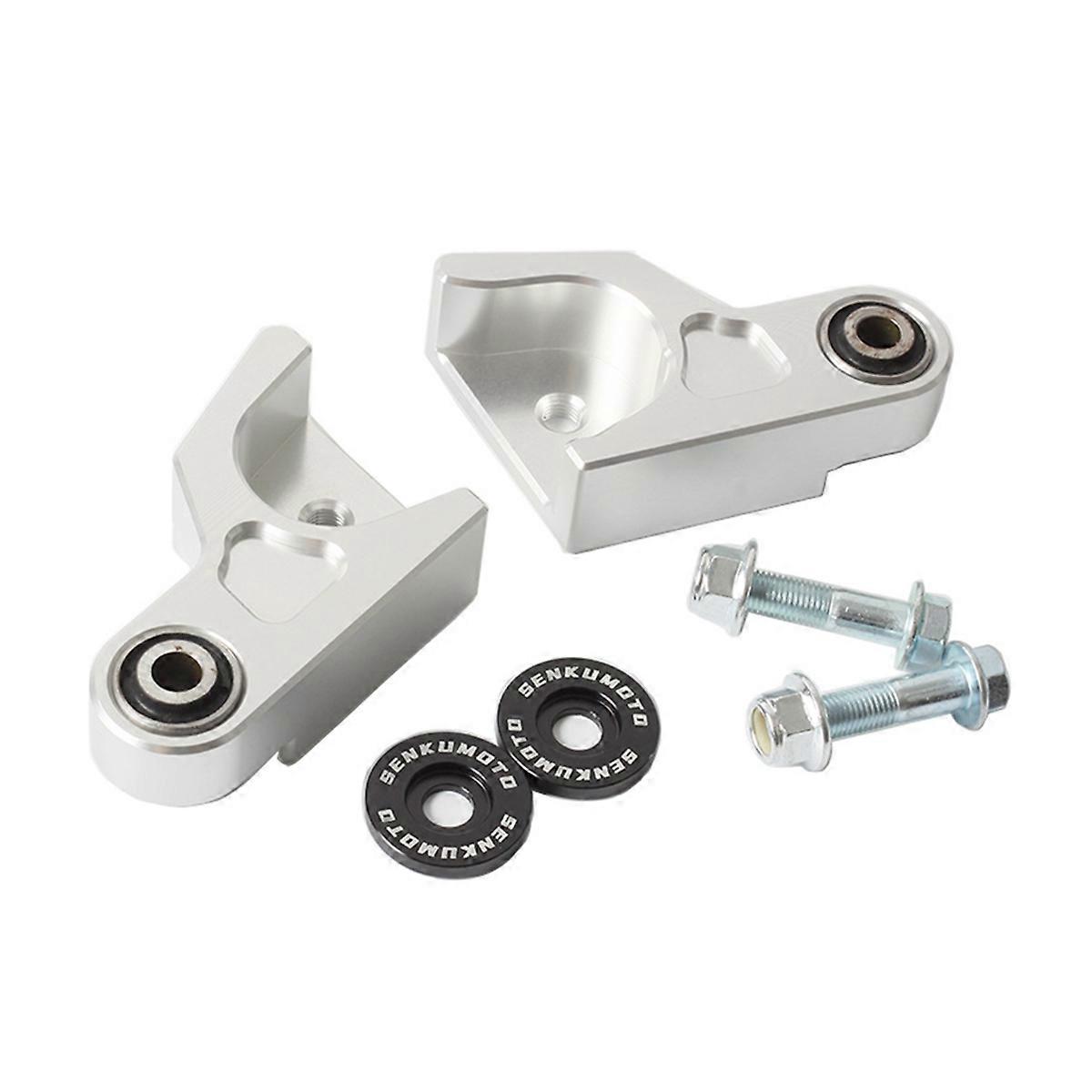 Motorcycle Rear Suspension Lowering Link Kit Silver